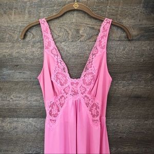 Olga Bright Pink Nightgown